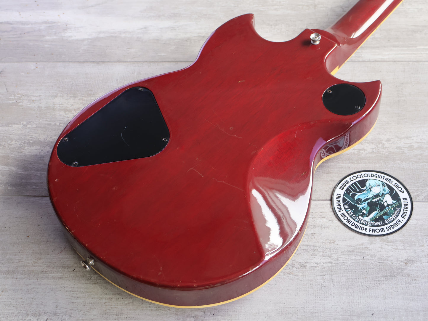 1982 Yamaha Japan SG-800S Double Cutaway (Cherry Sunburst)
