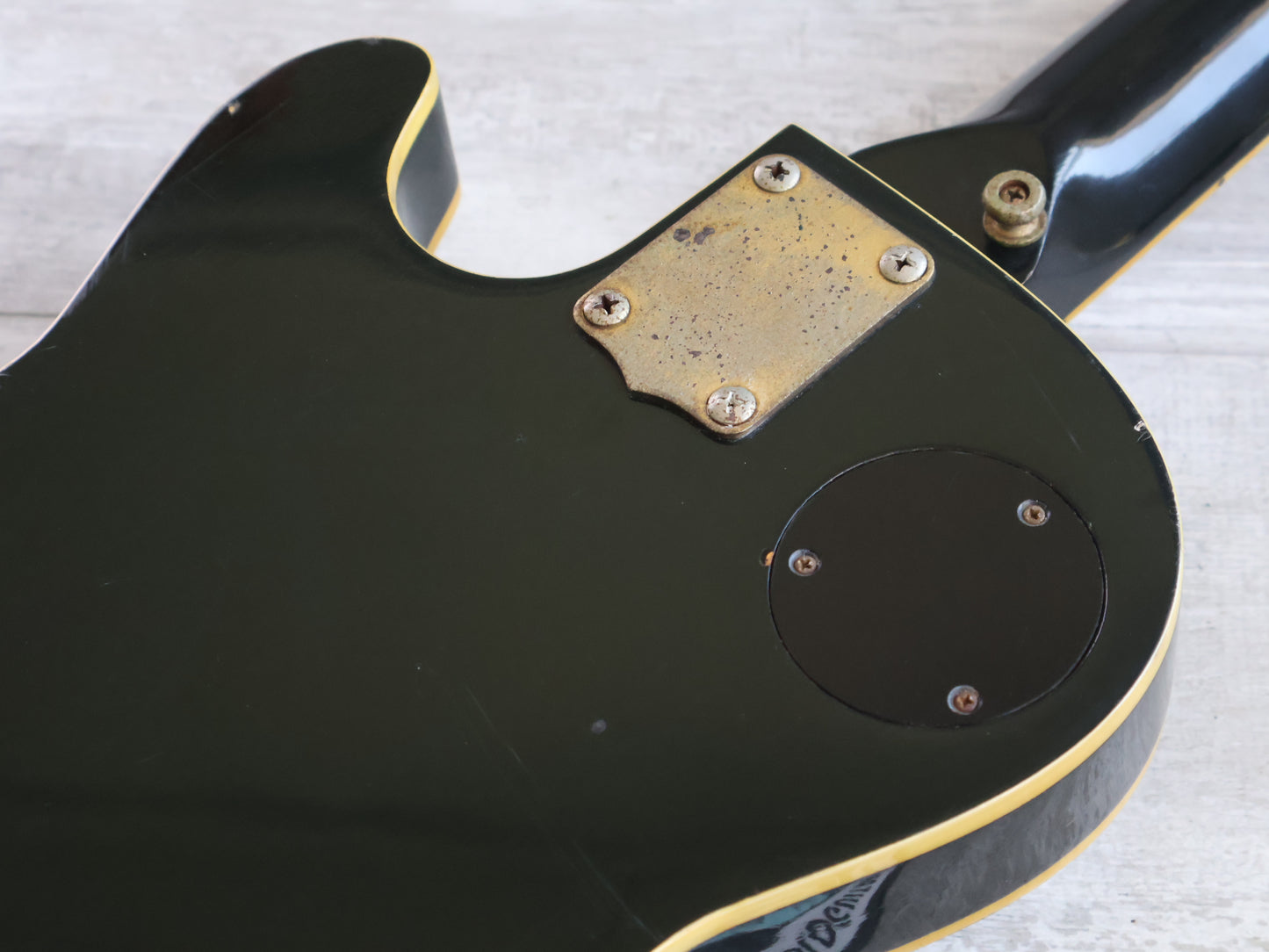 1973 Pearl Japan PE-2162 Les Paul Custom (Black)