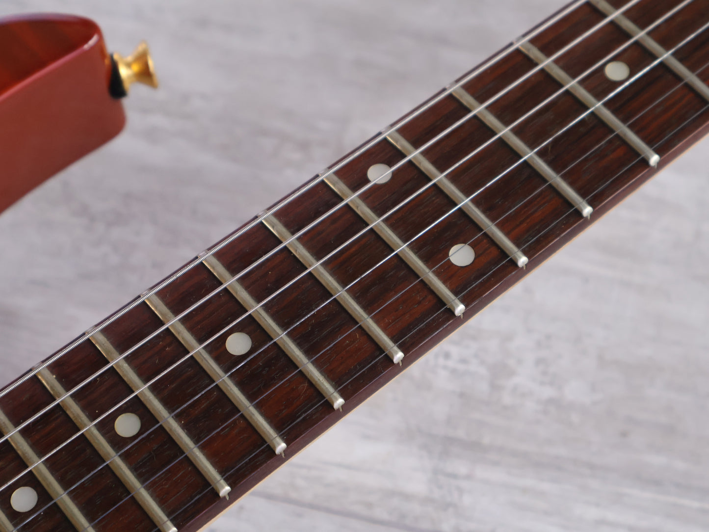1996 Ibanez Japan RG380F HSH Superstrat (Amber Sunburst)