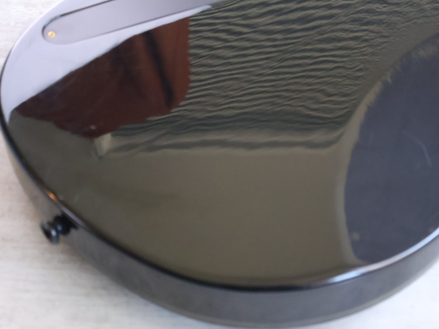 2007 Aria Pro II Japan Super Grade Series PE Single Cutaway (Black & Gold)