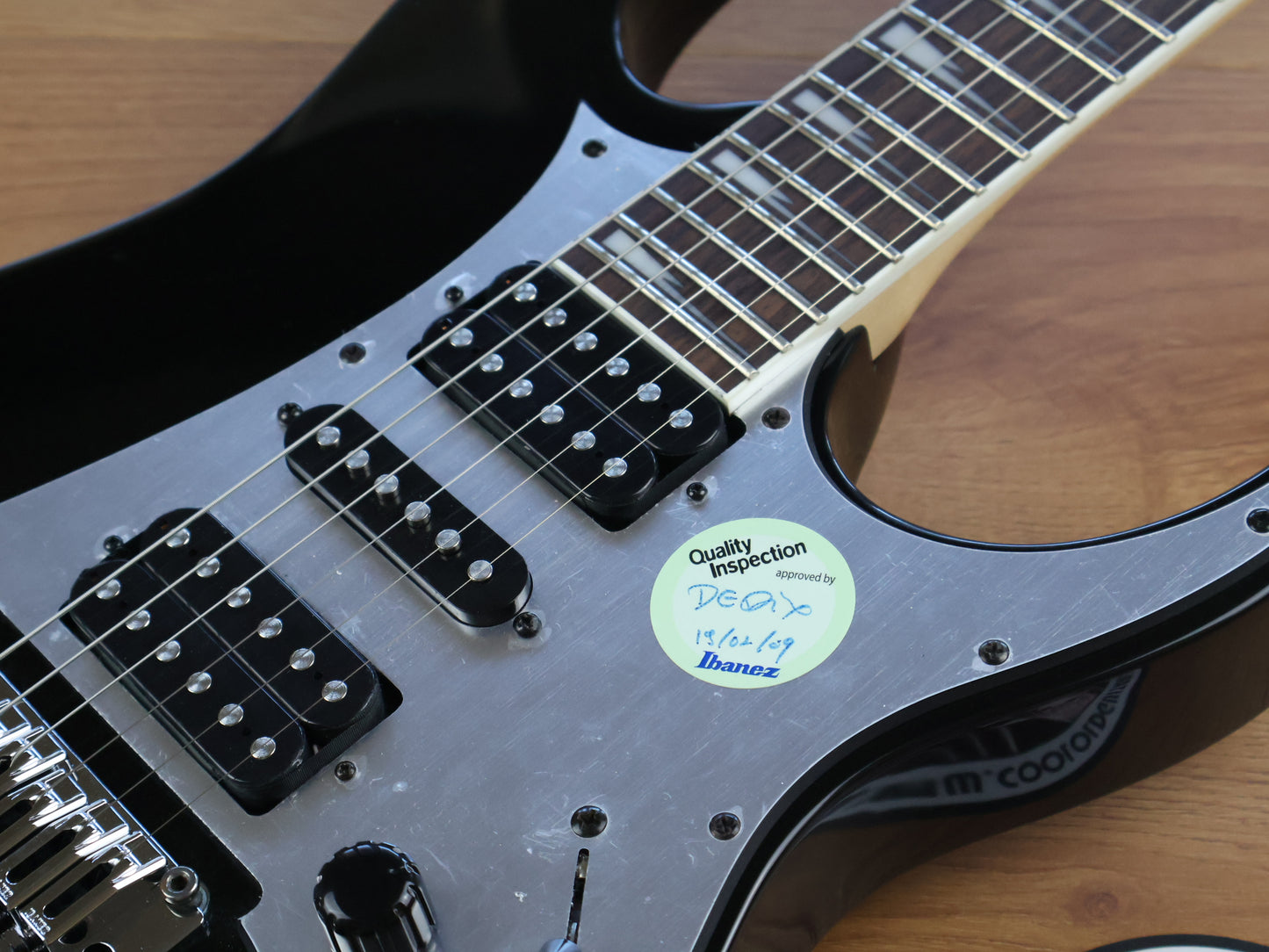 2009 Ibanez GRG150DX HSH Superstrat (Black)