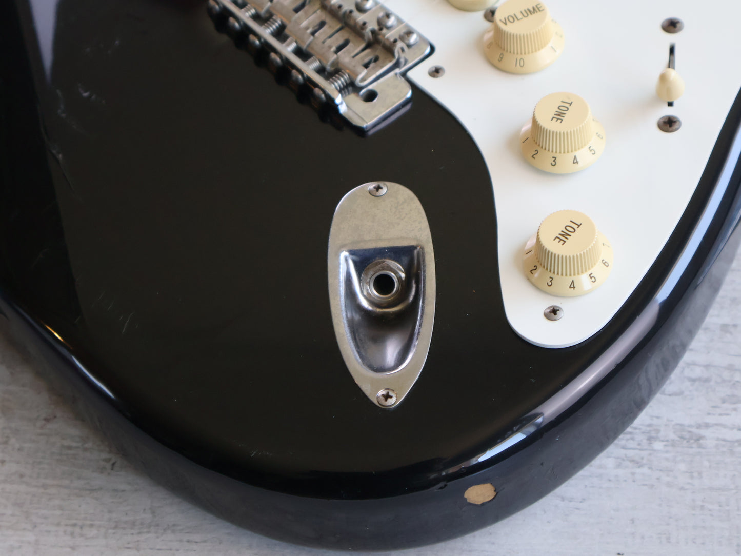 1989 Fender Japan ST54-85LS '54 Reissue "E Series" Clapton Stratocaster (Black)