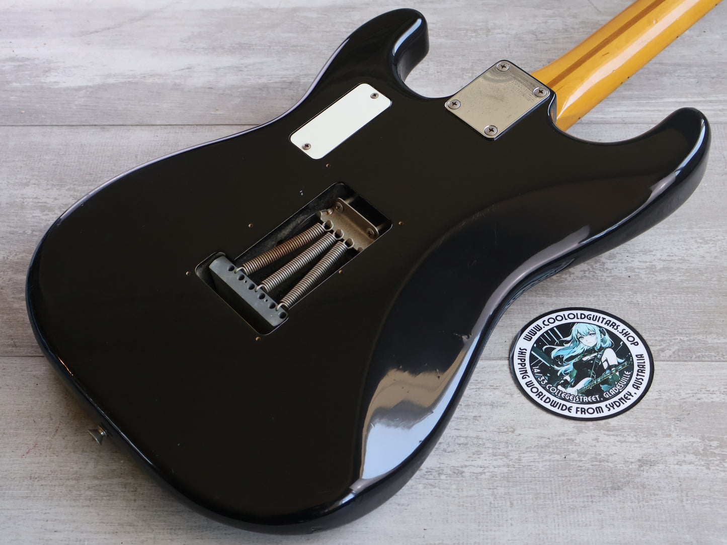 1989 Fender Japan ST54-85LS '54 Reissue "E Series" Clapton Stratocaster (Black)