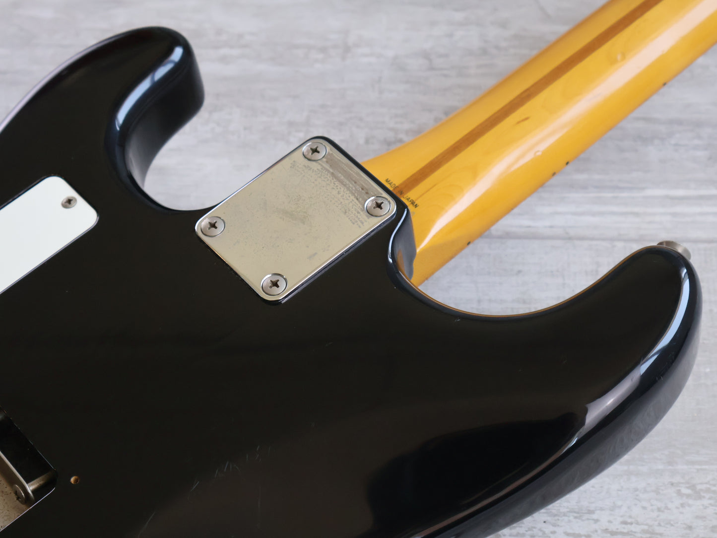 1989 Fender Japan ST54-85LS '54 Reissue "E Series" Clapton Stratocaster (Black)