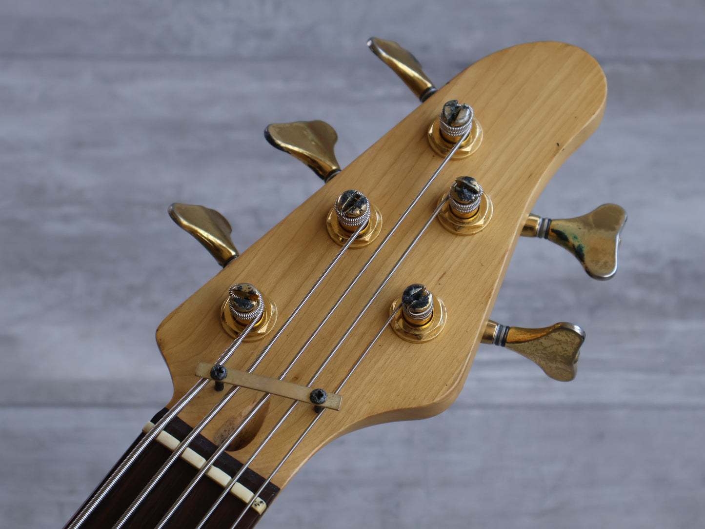 1989 Rockoon Japan (by Kawai) RB-855S 5-String Bass (Natural)