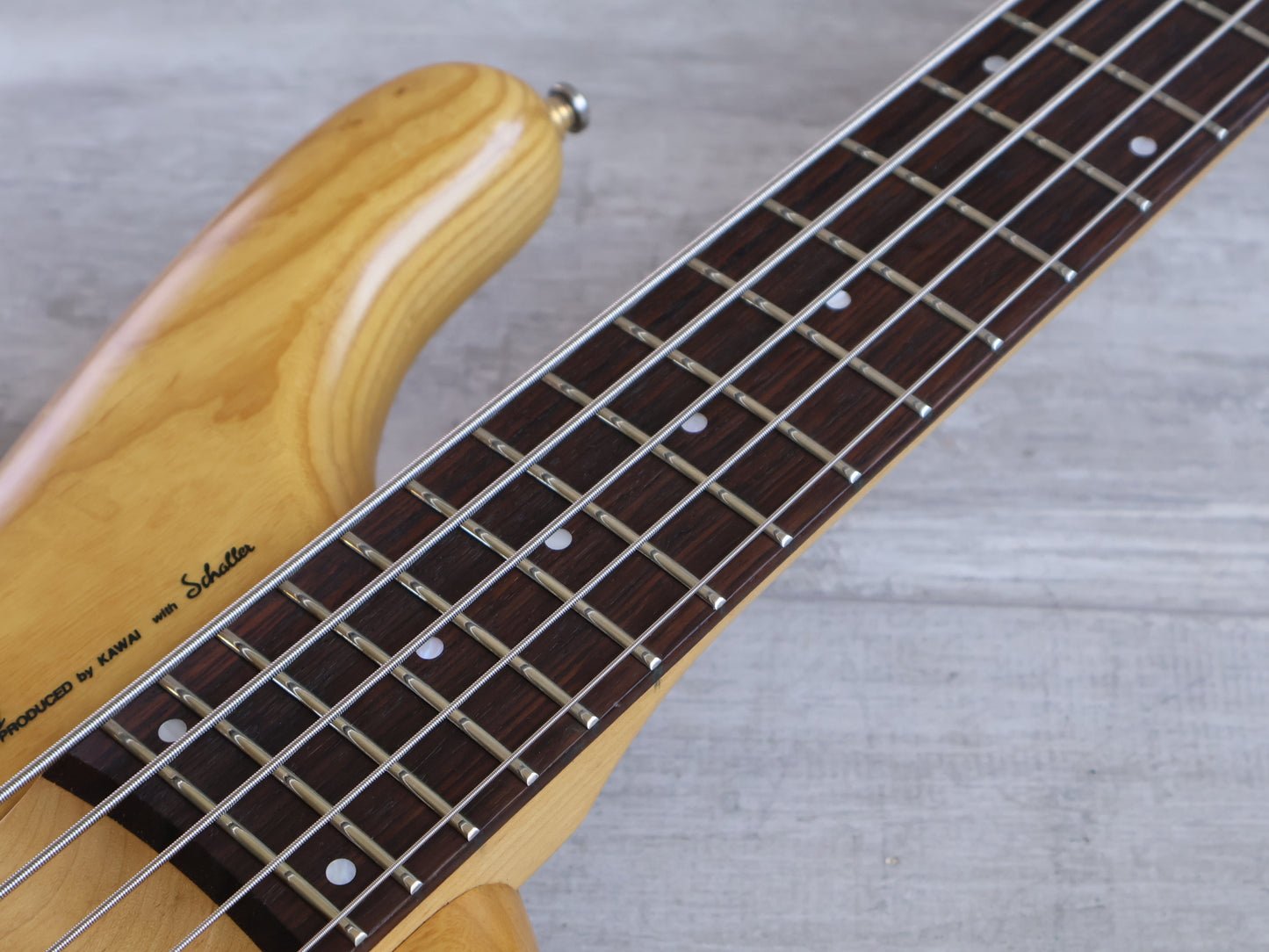 1989 Rockoon Japan (by Kawai) RB-855S 5-String Bass (Natural)