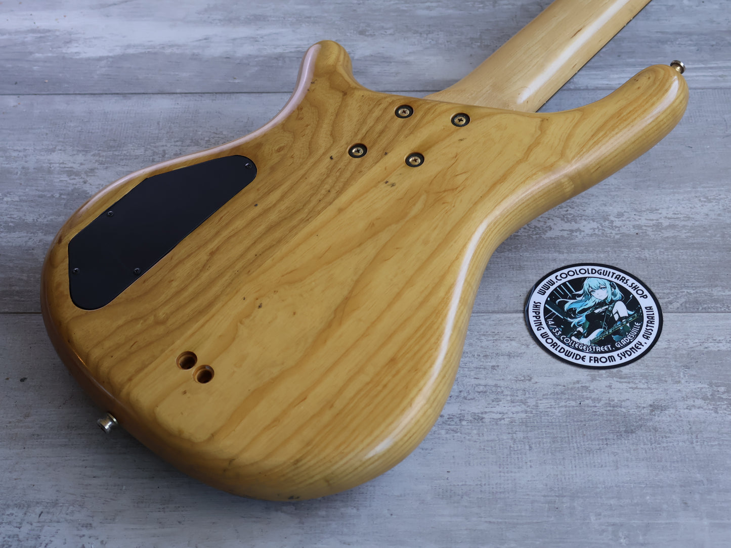 1989 Rockoon Japan (by Kawai) RB-855S 5-String Bass (Natural)