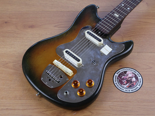 1960's Guyatone Japan LG-65T Electric Guitar (Sunburst)