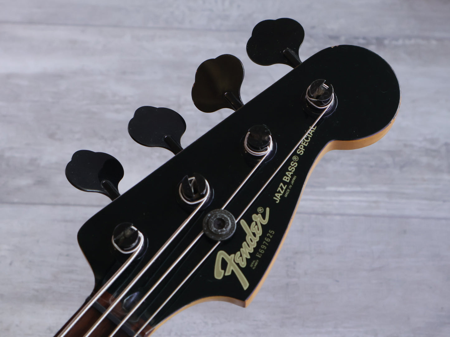 1986 Fender Japan "Jazz Bass Special" Duff McKagen Bass (Black)