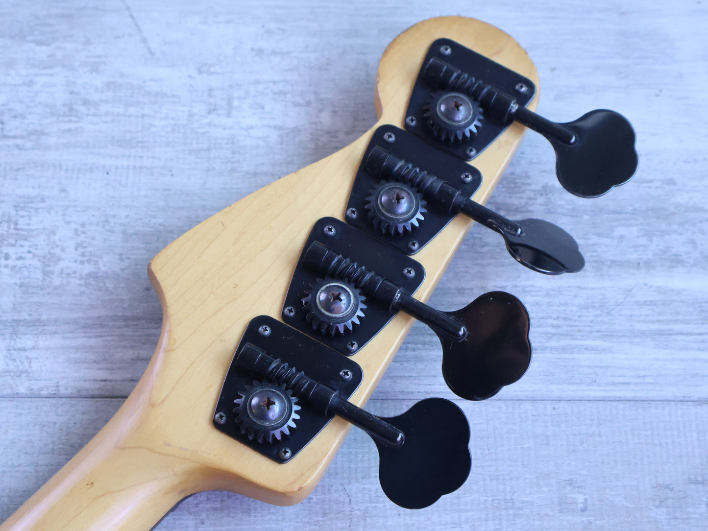 1986 Fender Japan "Jazz Bass Special" Duff McKagen Bass (Black)