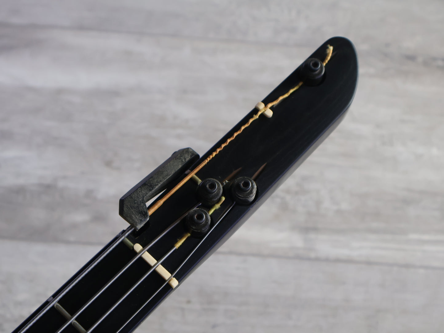 1990's Fixer Japan "Poor House Factory" Kubicki Style Bass (Black)