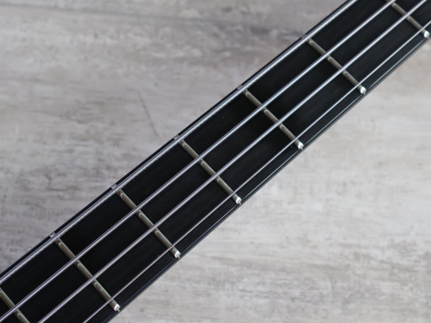 1990's Fixer Japan "Poor House Factory" Kubicki Style Bass (Black)