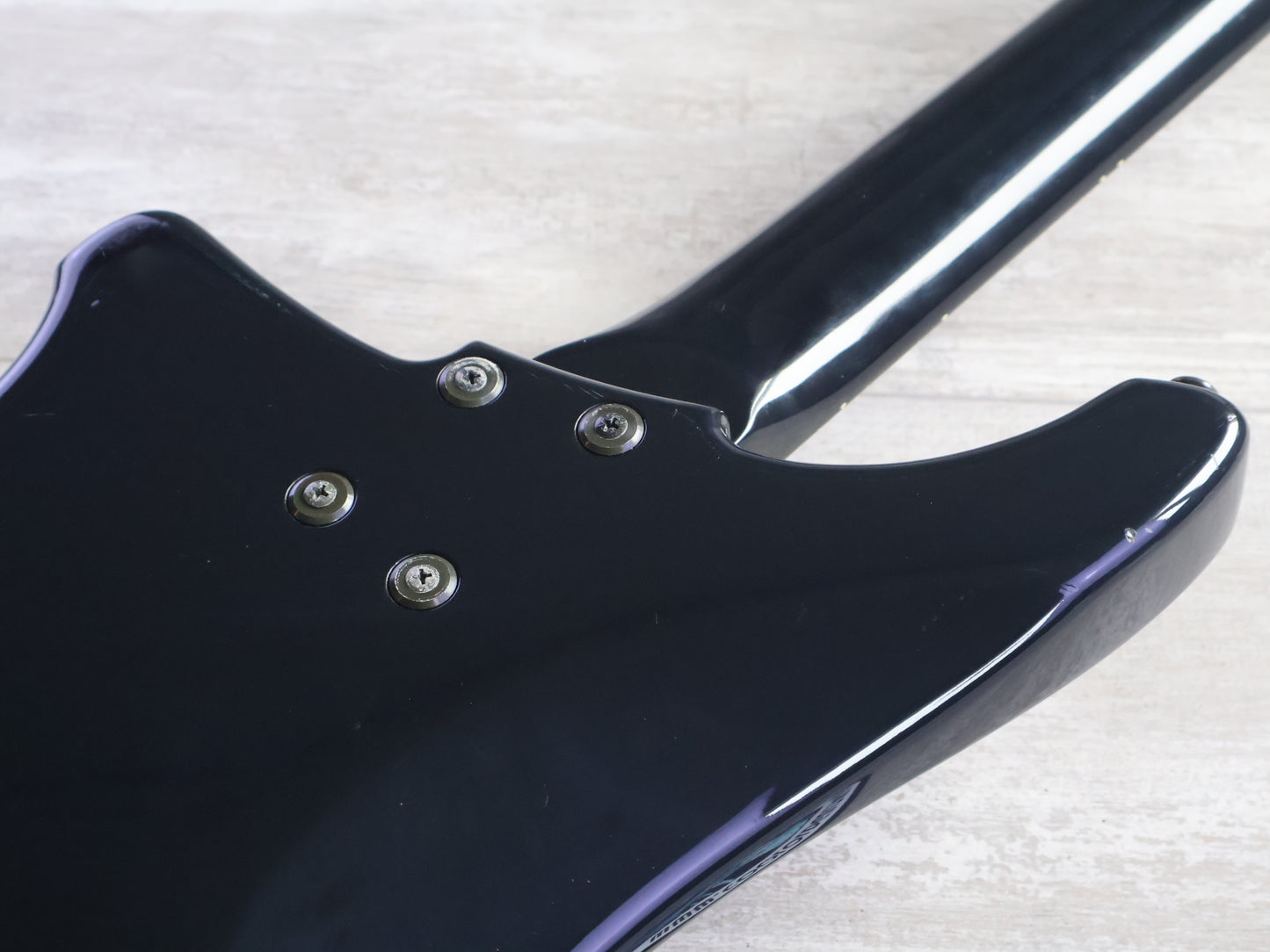 1990's Fixer Japan "Poor House Factory" Kubicki Style Bass (Black)