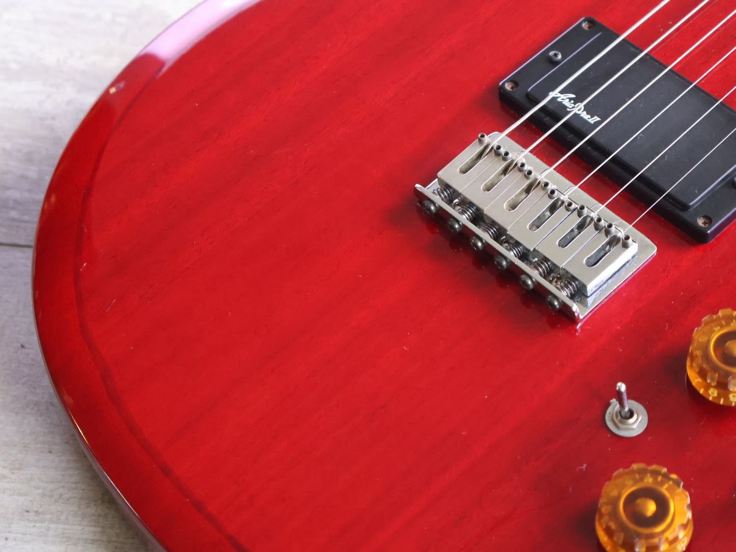 1989 Aria Pro II CS-43 Beat Master (Cherry Red)