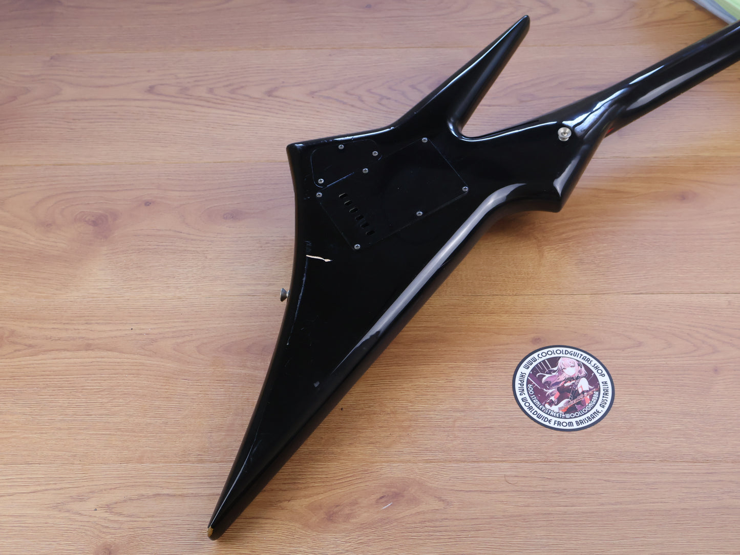 ESP Japan Mick Jones Death Dagger (Silver/Black)
