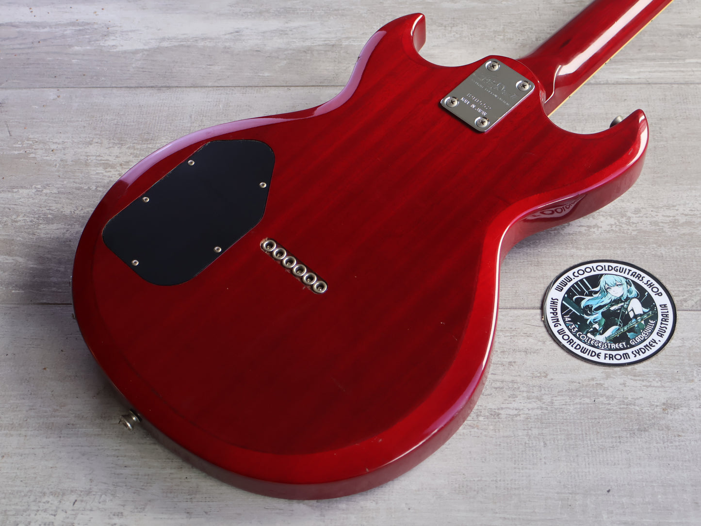 1989 Aria Pro II CS-43 Beat Master (Cherry Red)