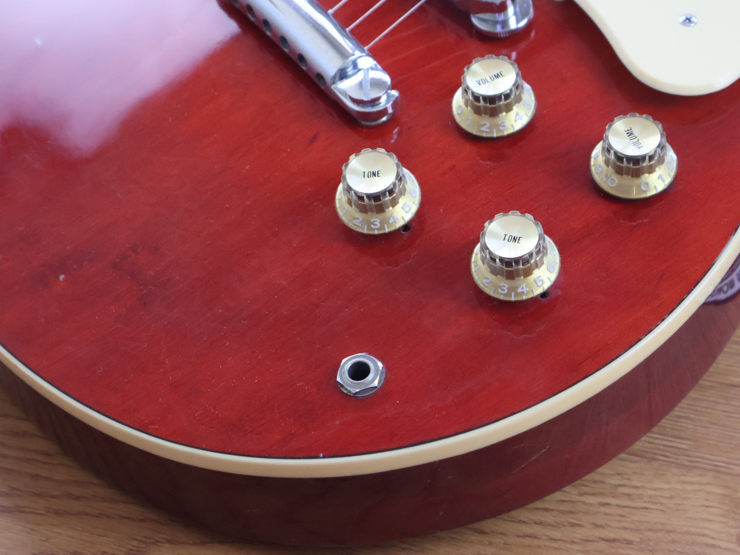 1980 Yamaha Japan SG-800 Double Cutaway (Persimmon Red)