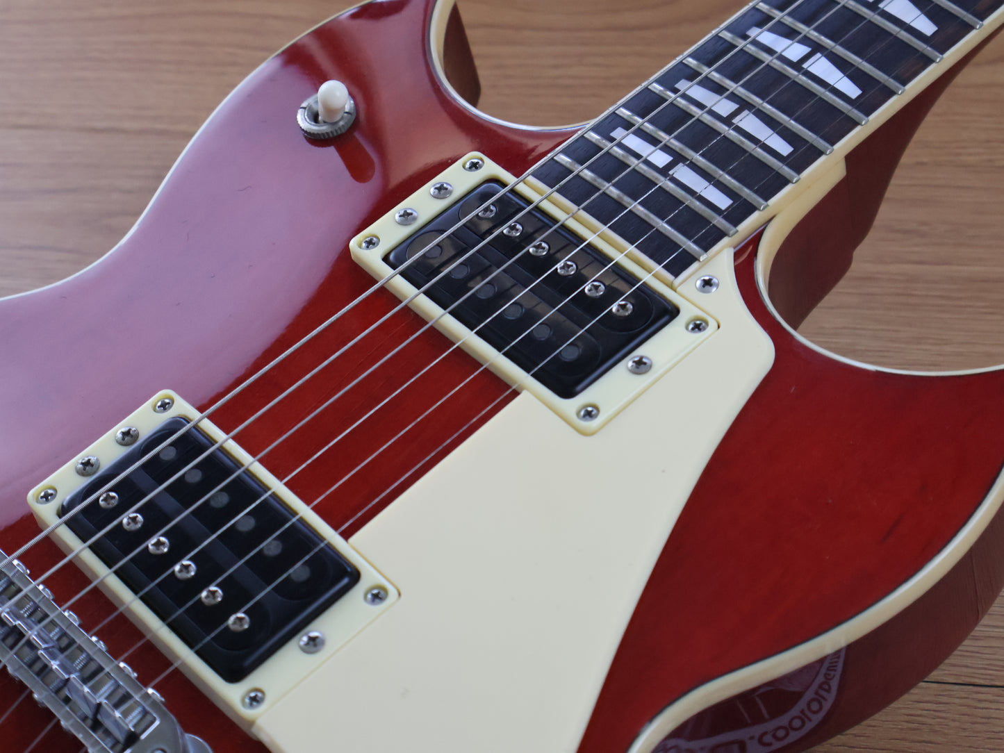1980 Yamaha Japan SG-800 Double Cutaway (Persimmon Red)