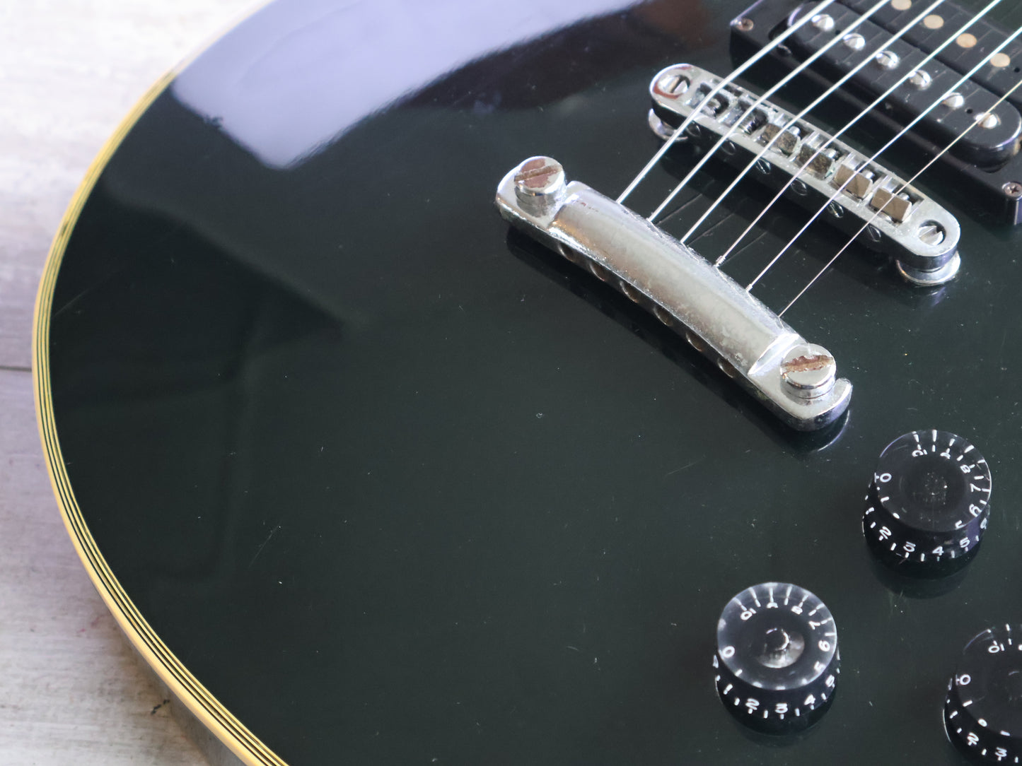 1974 Greco Japan EG-380B Les Paul Custom (Ebony)