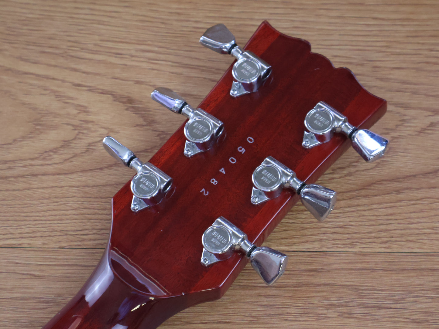 1980 Yamaha Japan SG-800 Double Cutaway (Persimmon Red)