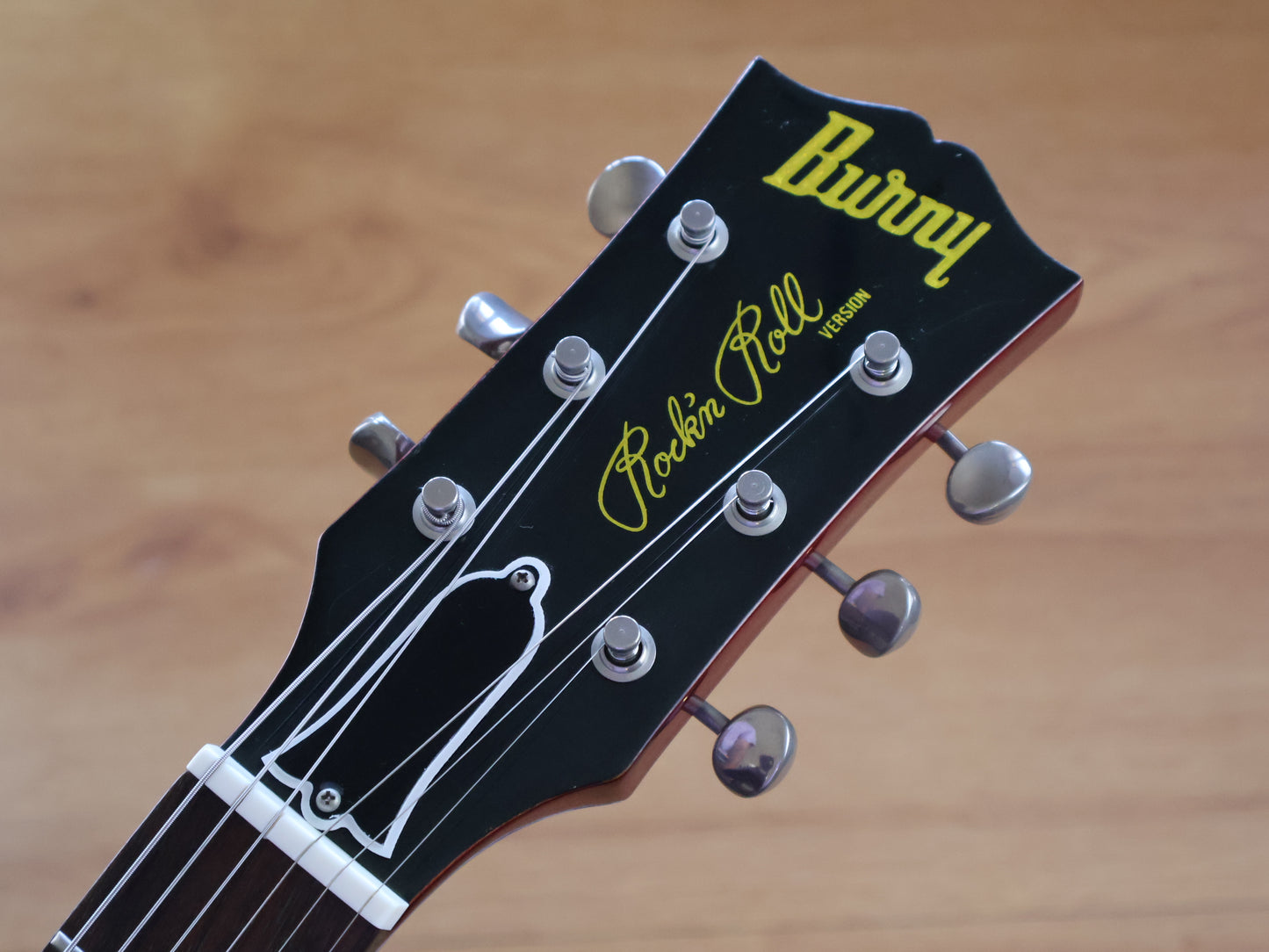 1986 Burny Japan SG-55 SG Junior Double Cutaway w/P90 (Cherry Red)