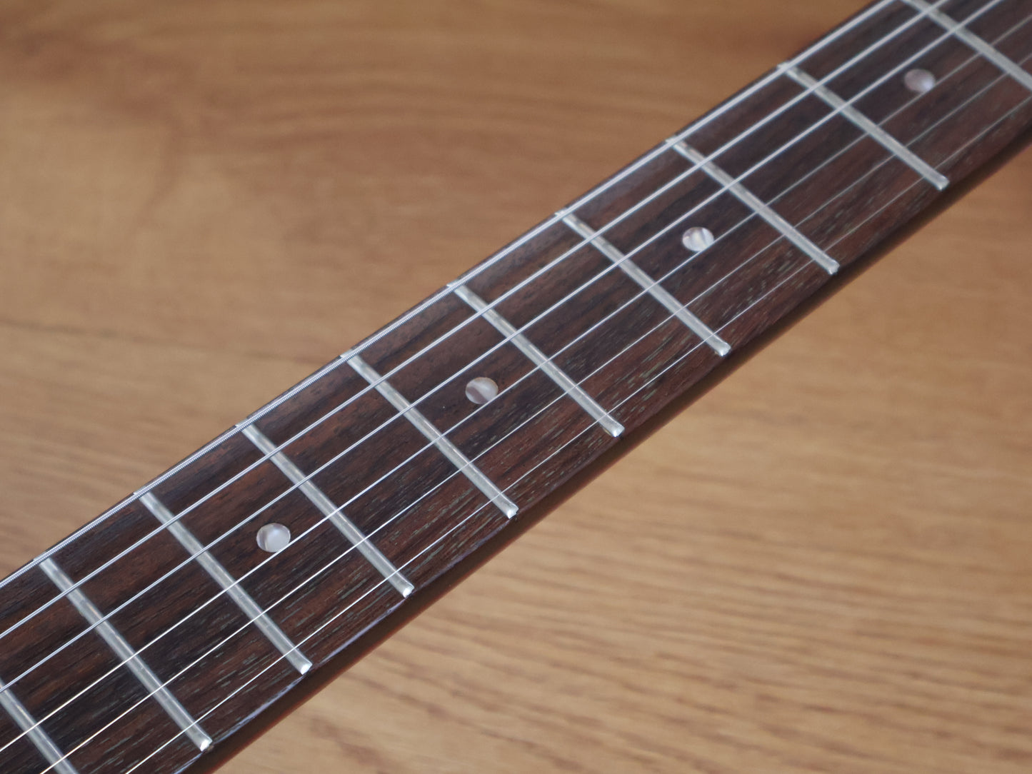 1986 Burny Japan SG-55 SG Junior Double Cutaway w/P90 (Cherry Red)