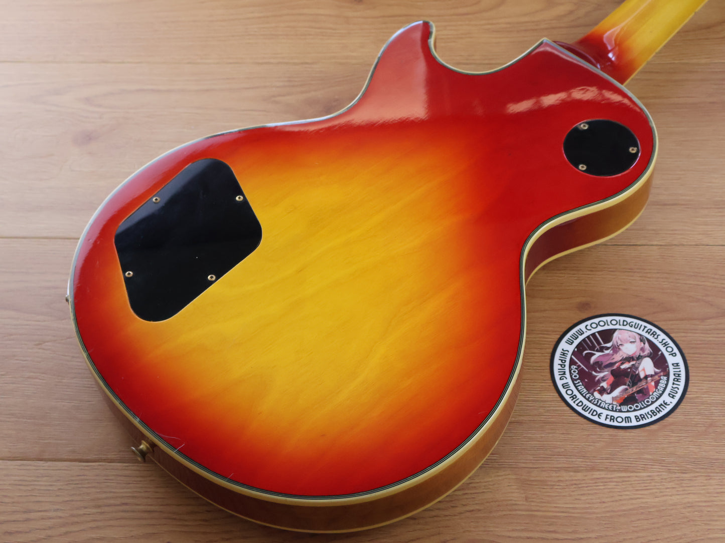 1978 Greco Japan EG-500C Triple Humbucker Les Paul Custom (Cherry Sunburst)