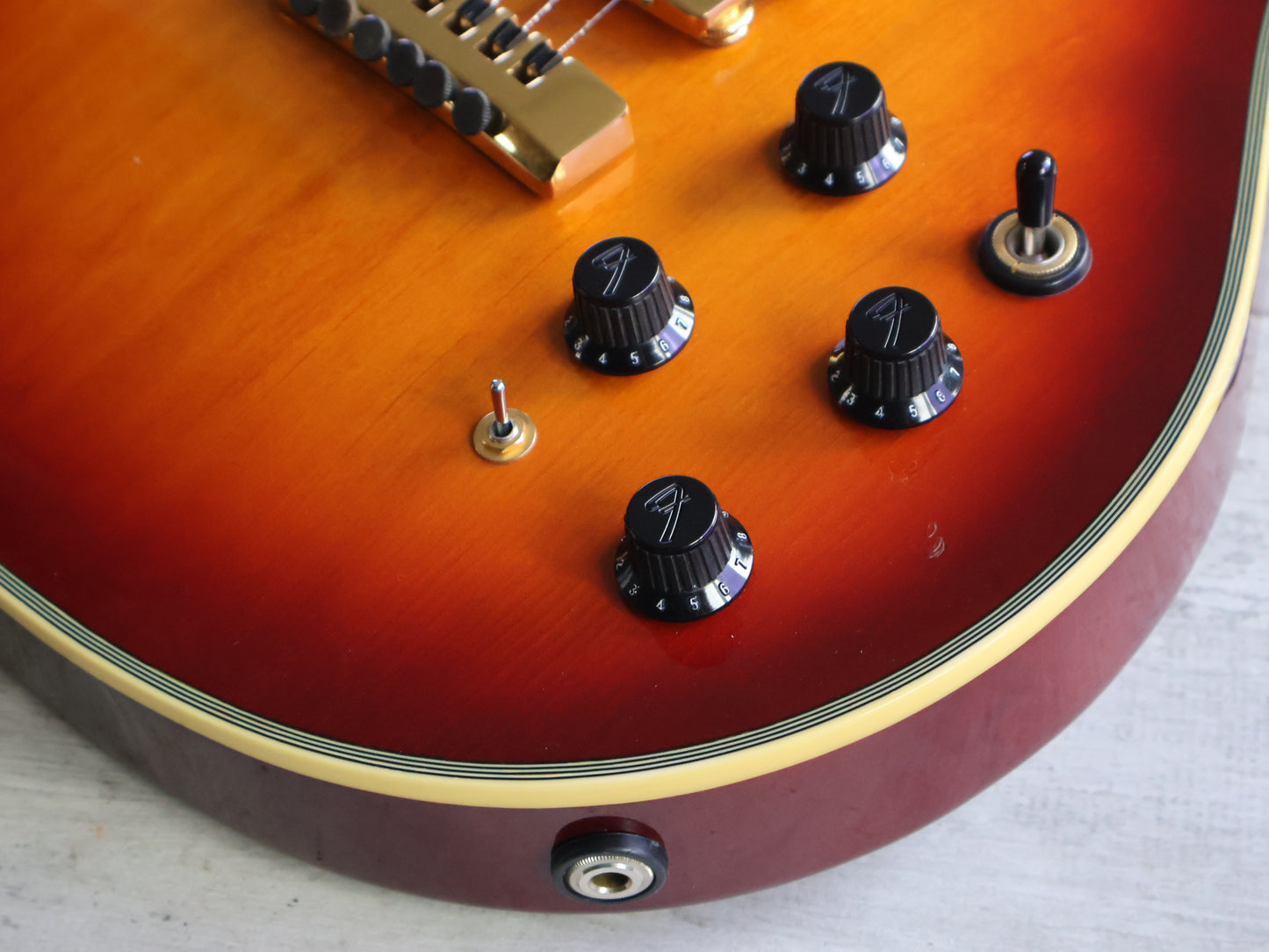 1986 Fender Japan "Master Series" Robben Ford Signature Esprit (Cherry Sunburst)