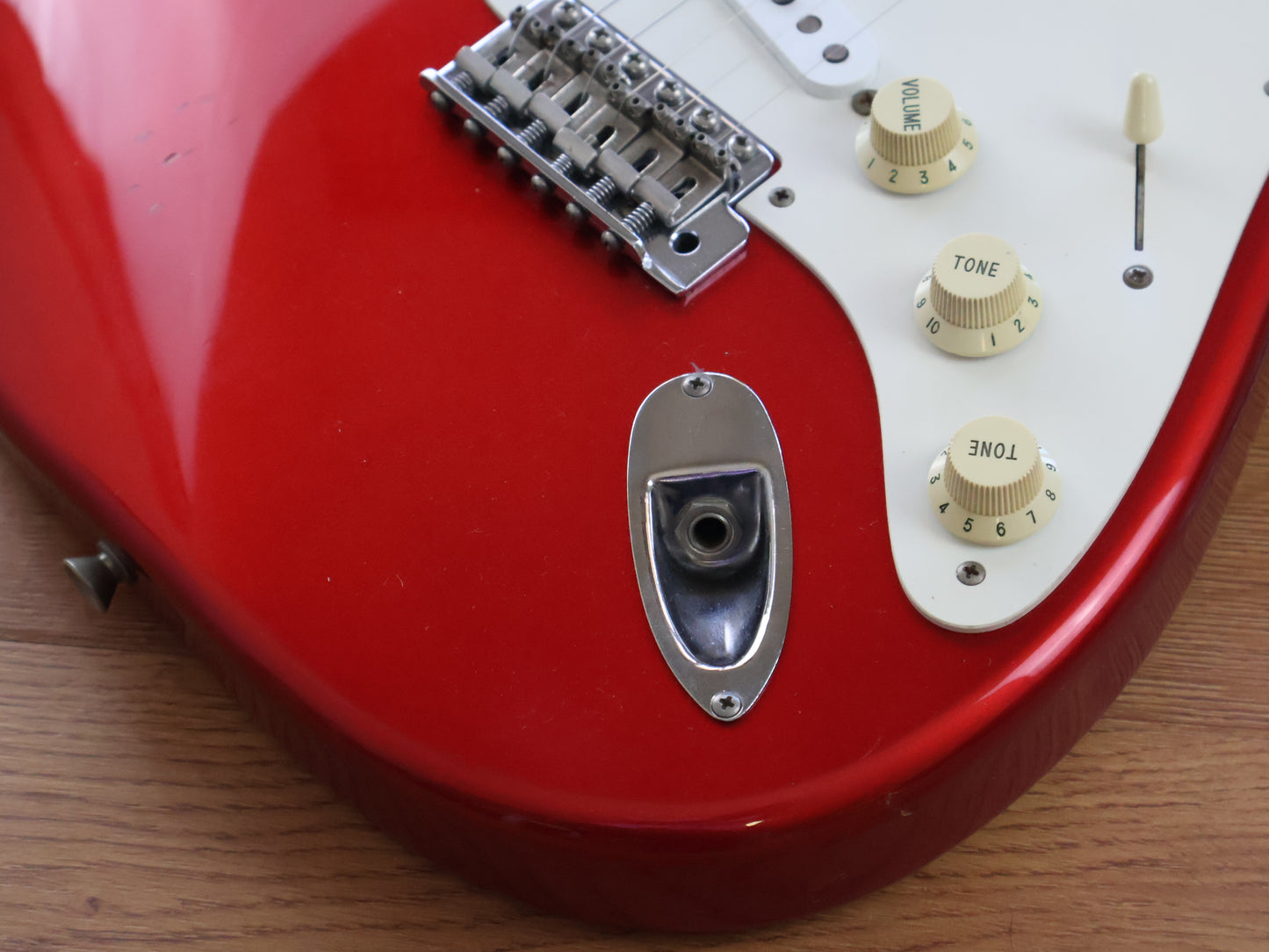 1997 Fender Japan ST57 '57 Reissue Stratocaster w/USA Pickups (Candy Apple Red)