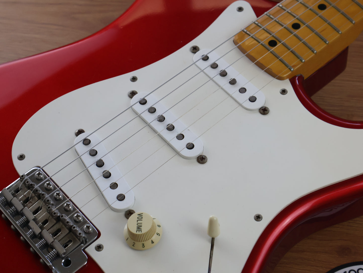 1997 Fender Japan ST57 '57 Reissue Stratocaster w/USA Pickups (Candy Apple Red)