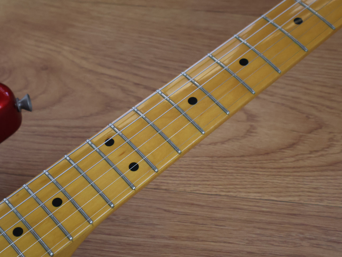 1997 Fender Japan ST57 '57 Reissue Stratocaster w/USA Pickups (Candy Apple Red)