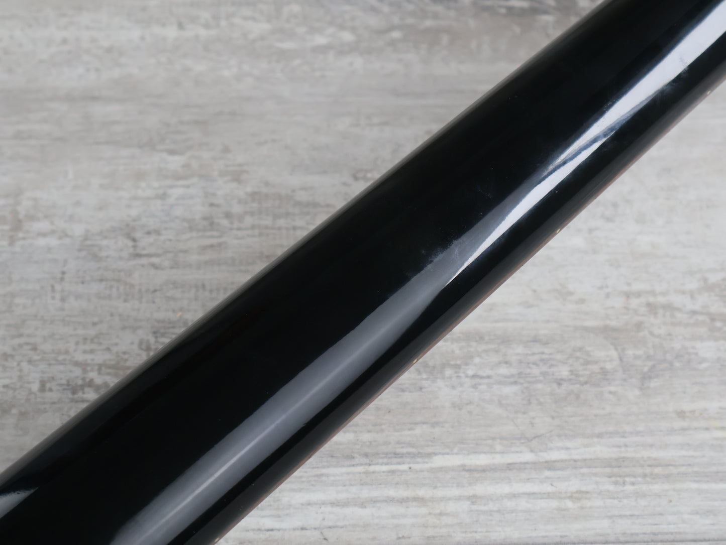 1990 Greco Japan TVB-45 Double Cutaway Medium Scale Les Paul Jr Bass (Black)