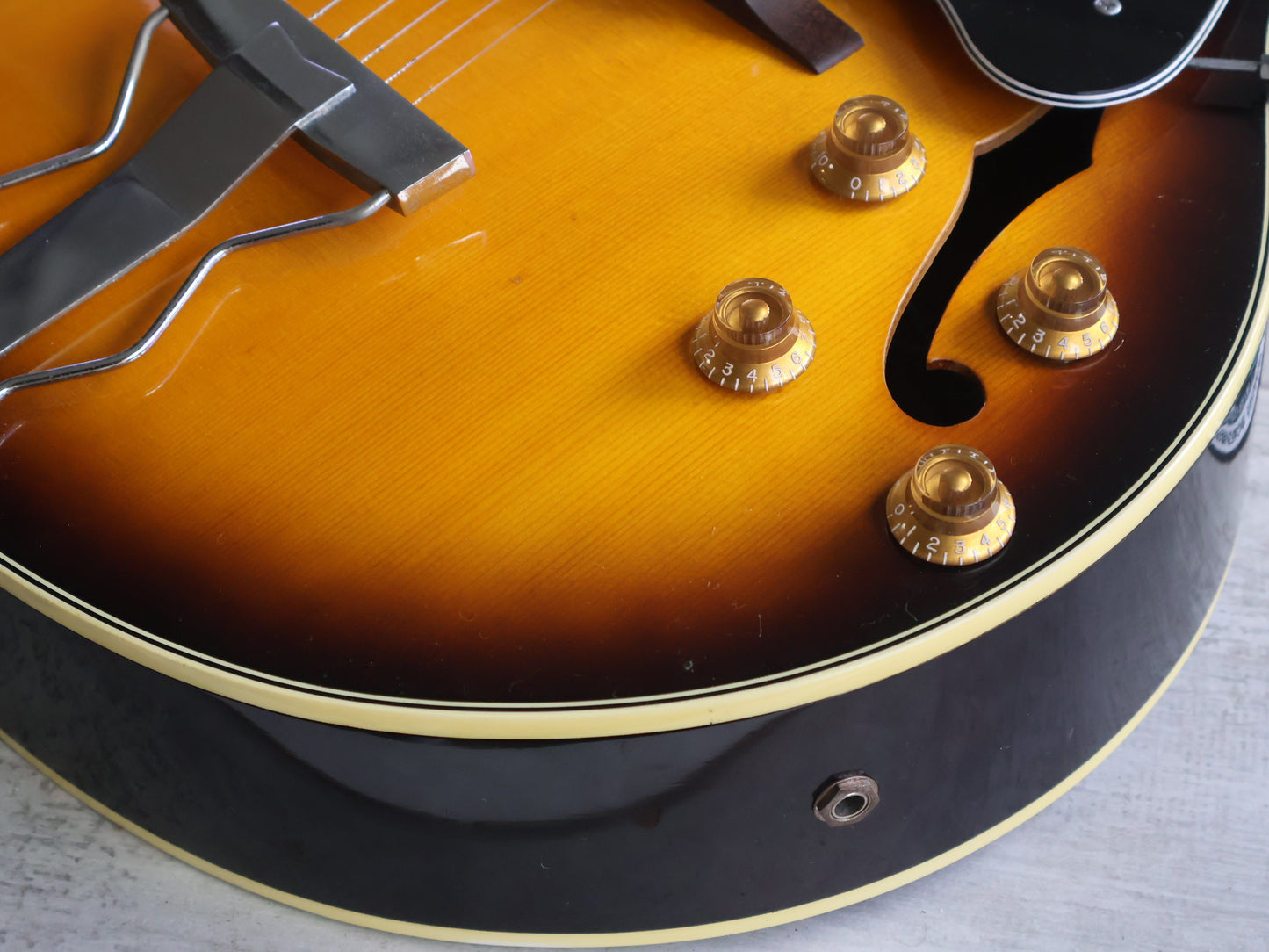 1974 Greco Japan S-50 ES-175 Hollowbody Jazzbox (Brown Sunburst)