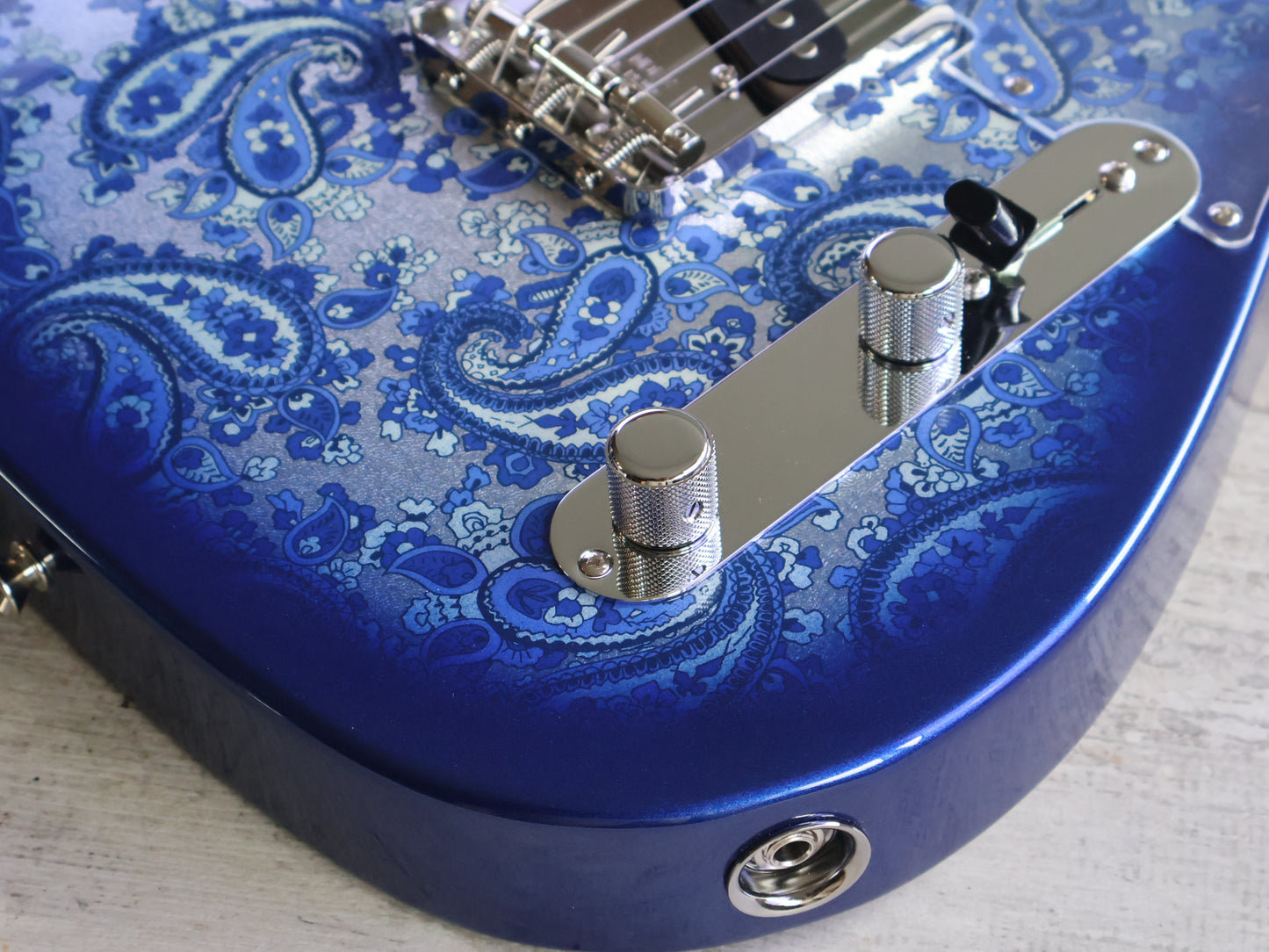 2026 Fender Japan Limited Edition Flagship Telecaster (Indigo Paisley)