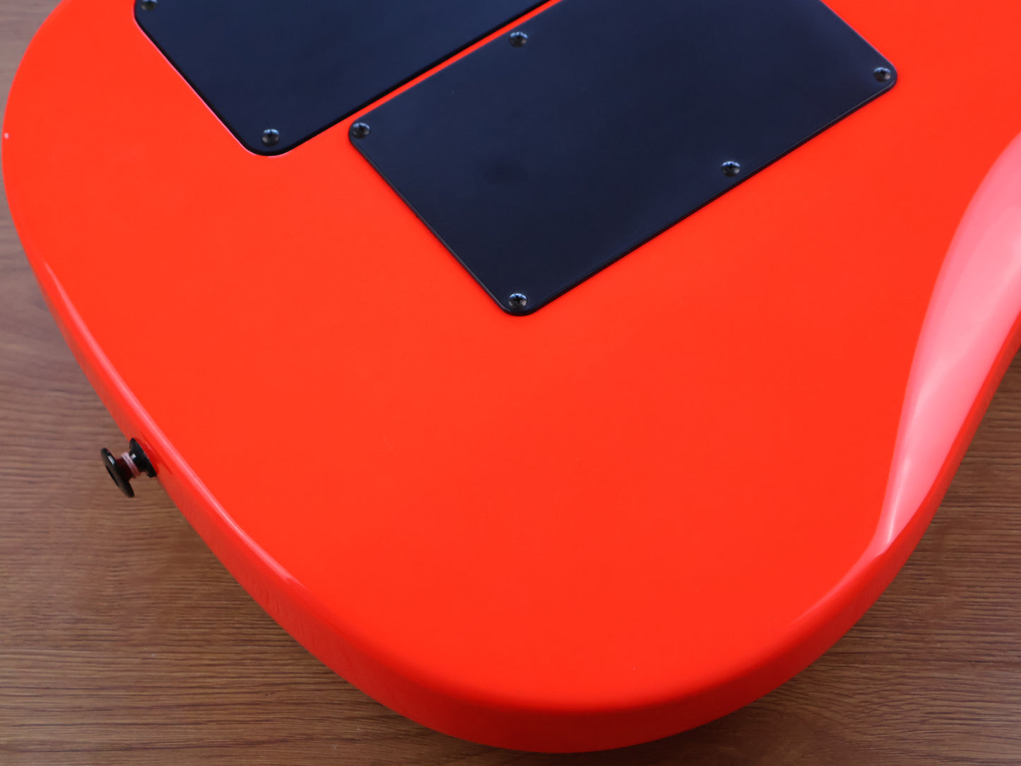 1989 Aria Pro II Magna Series MA-550 HSS Superstrat (Fluro Orange)