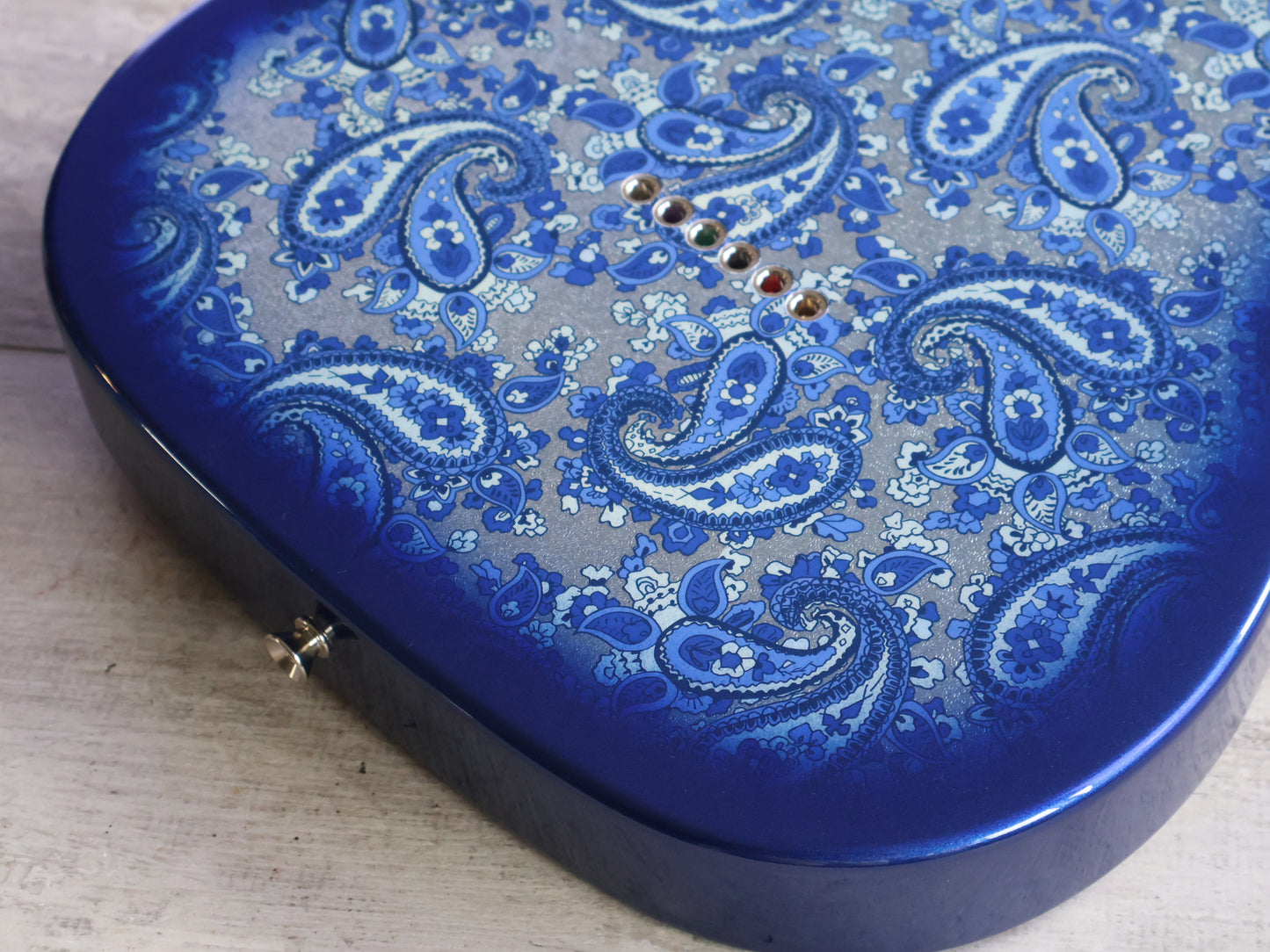 2026 Fender Japan Limited Edition Flagship Telecaster (Indigo Paisley)