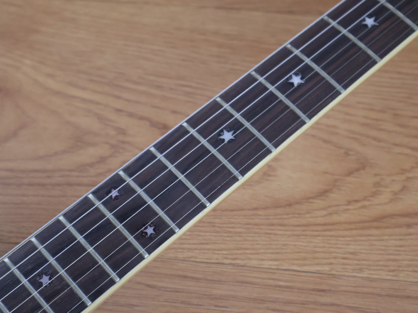 1970's Guyatone Japan LG-350t Custom "Sharp 5" (Transparent Blue)