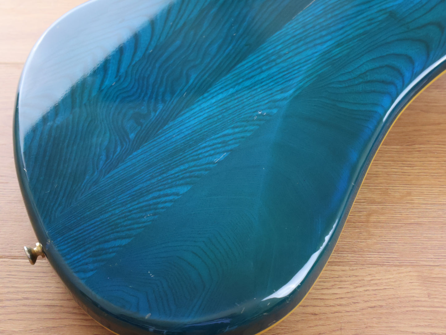 1970's Guyatone Japan LG-350t Custom "Sharp 5" (Transparent Blue)