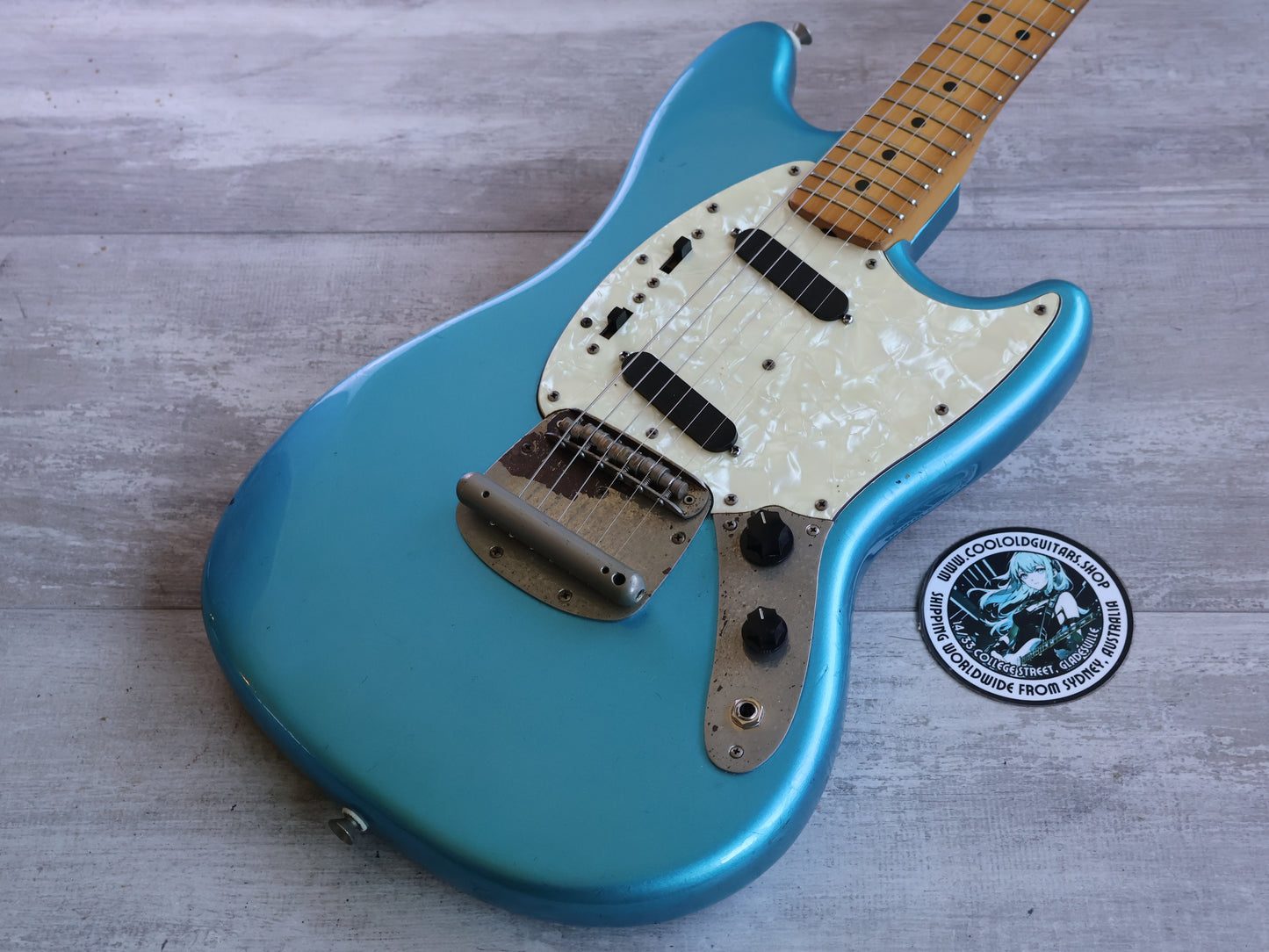 1979 Fernandes Japan FMT-50 Mustang (Lake Placid Blue)