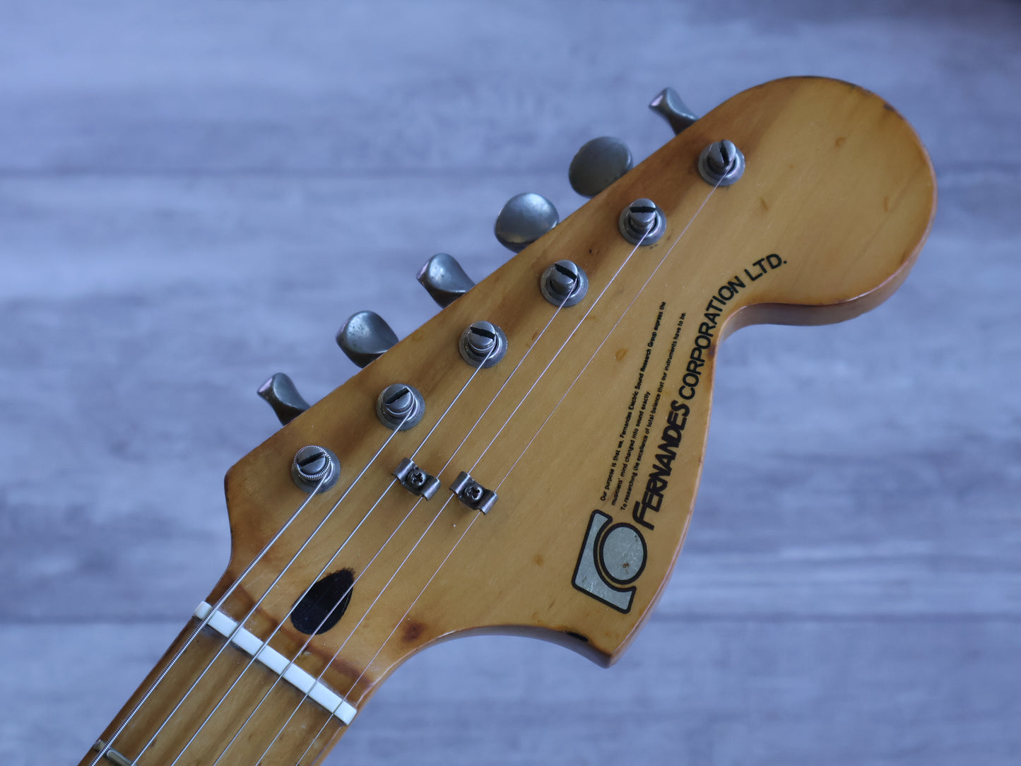 1979 Fernandes Japan FMT-50 Mustang (Lake Placid Blue)