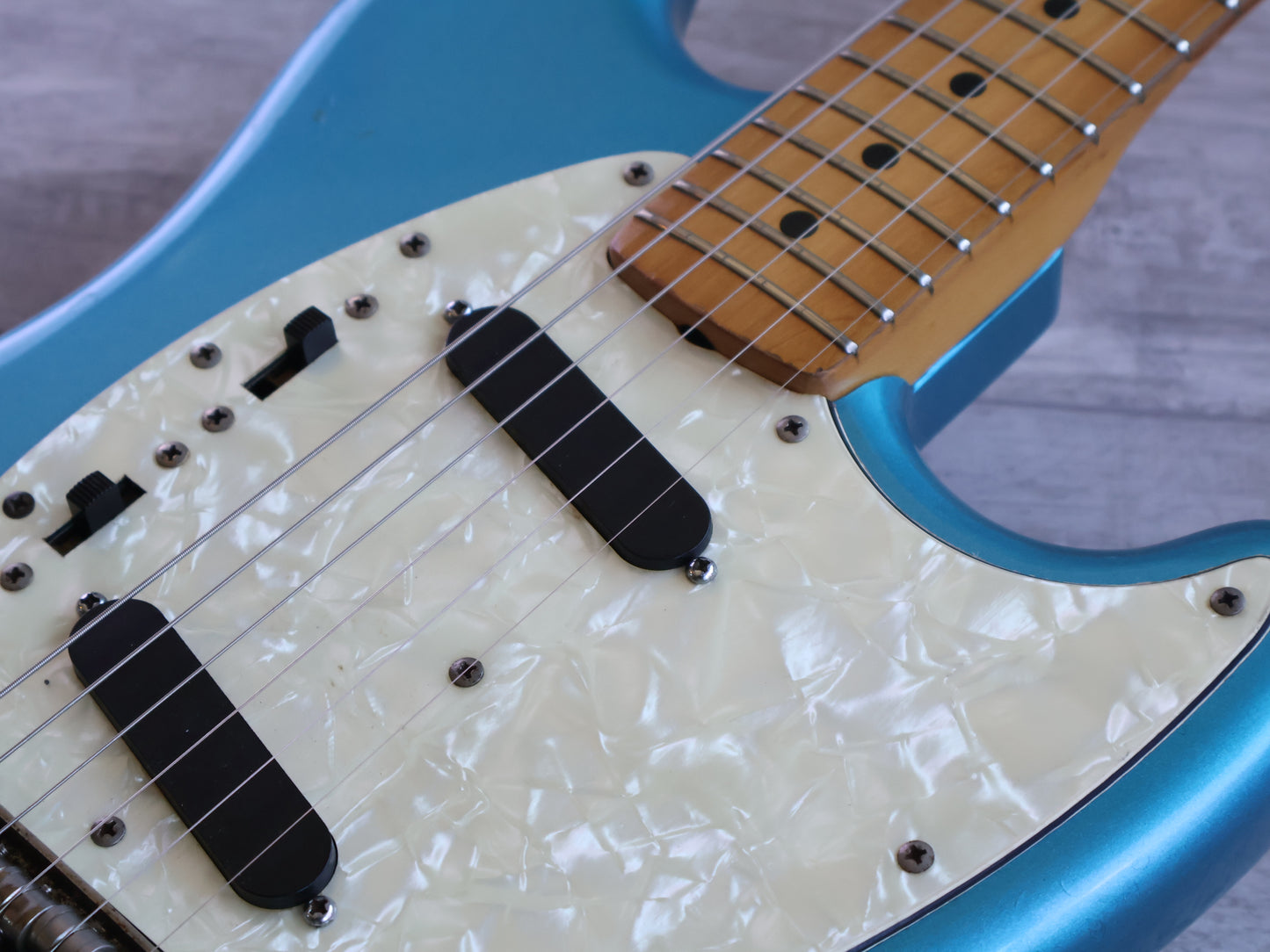 1979 Fernandes Japan FMT-50 Mustang (Lake Placid Blue)