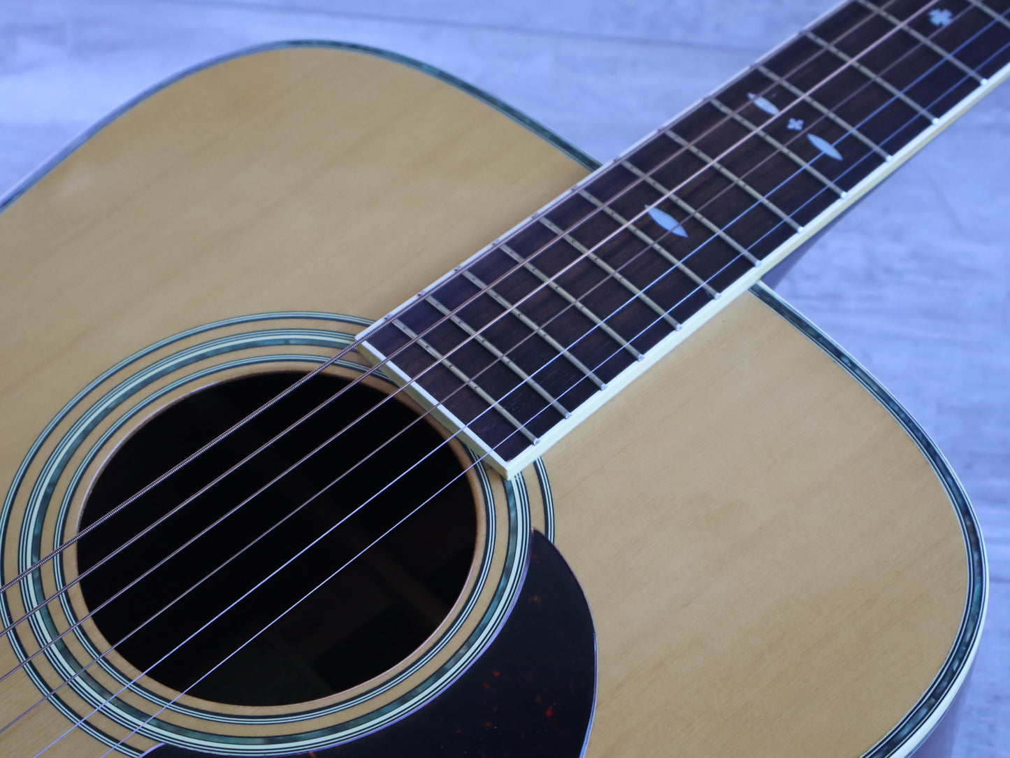 1970's Three S by Suzuki AE30 Dreadnought (Natural)