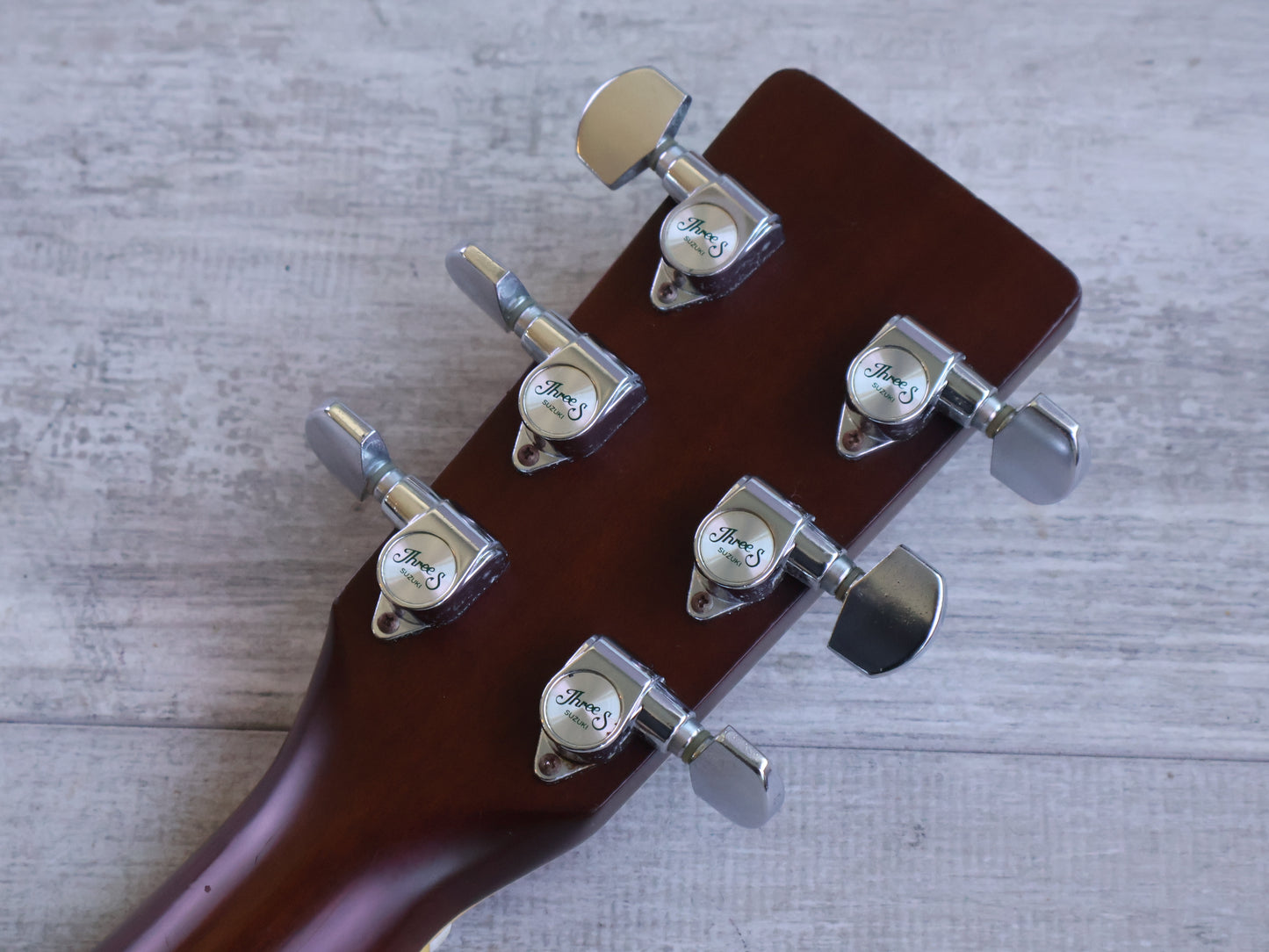 1970's Three S by Suzuki AE30 Dreadnought (Natural)