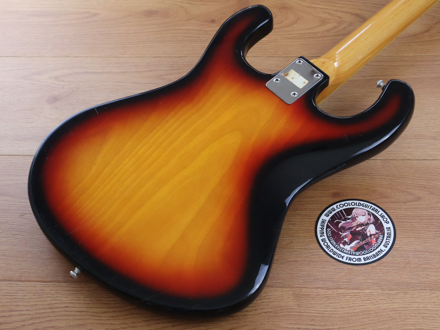 1960's Tempo (Kawai) Japanese Double Cutaway Solid Body (Sunburst)