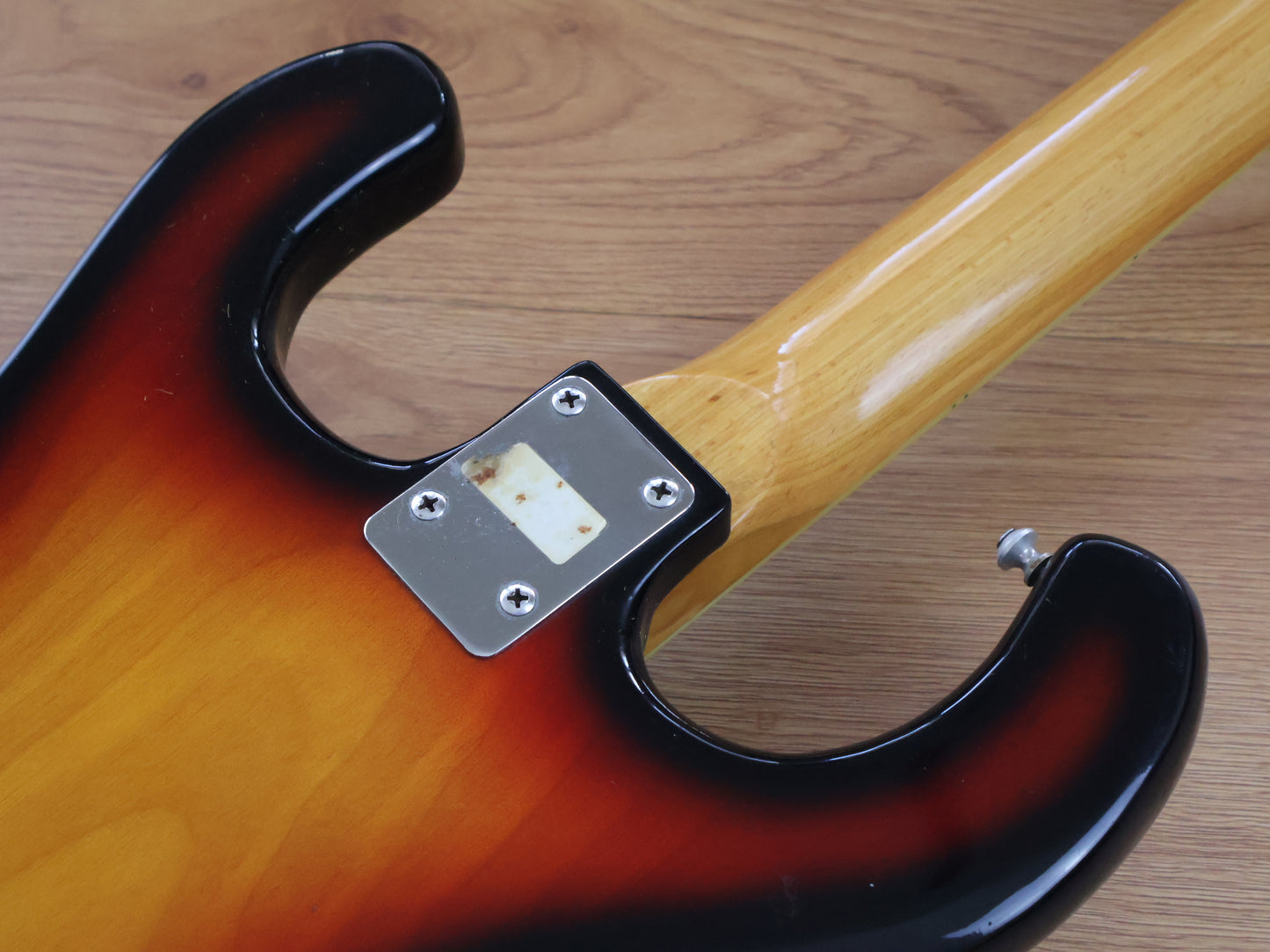 1960's Tempo (Kawai) Japanese Double Cutaway Solid Body (Sunburst)