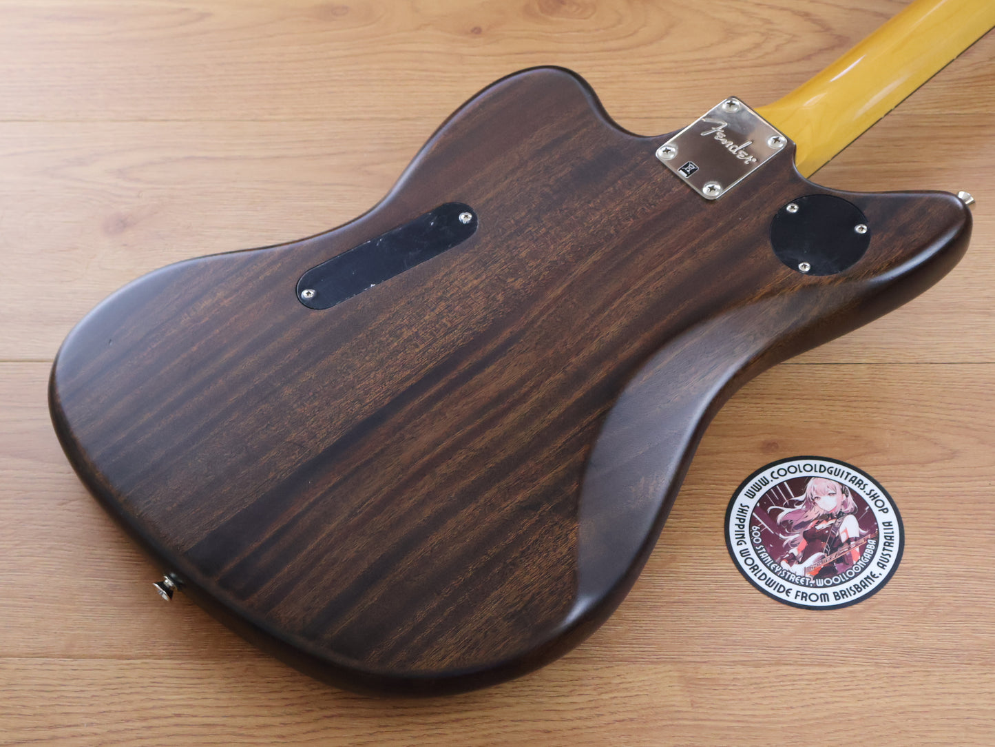 2011 Fender Modern Player Jaguar (Black Transparent)