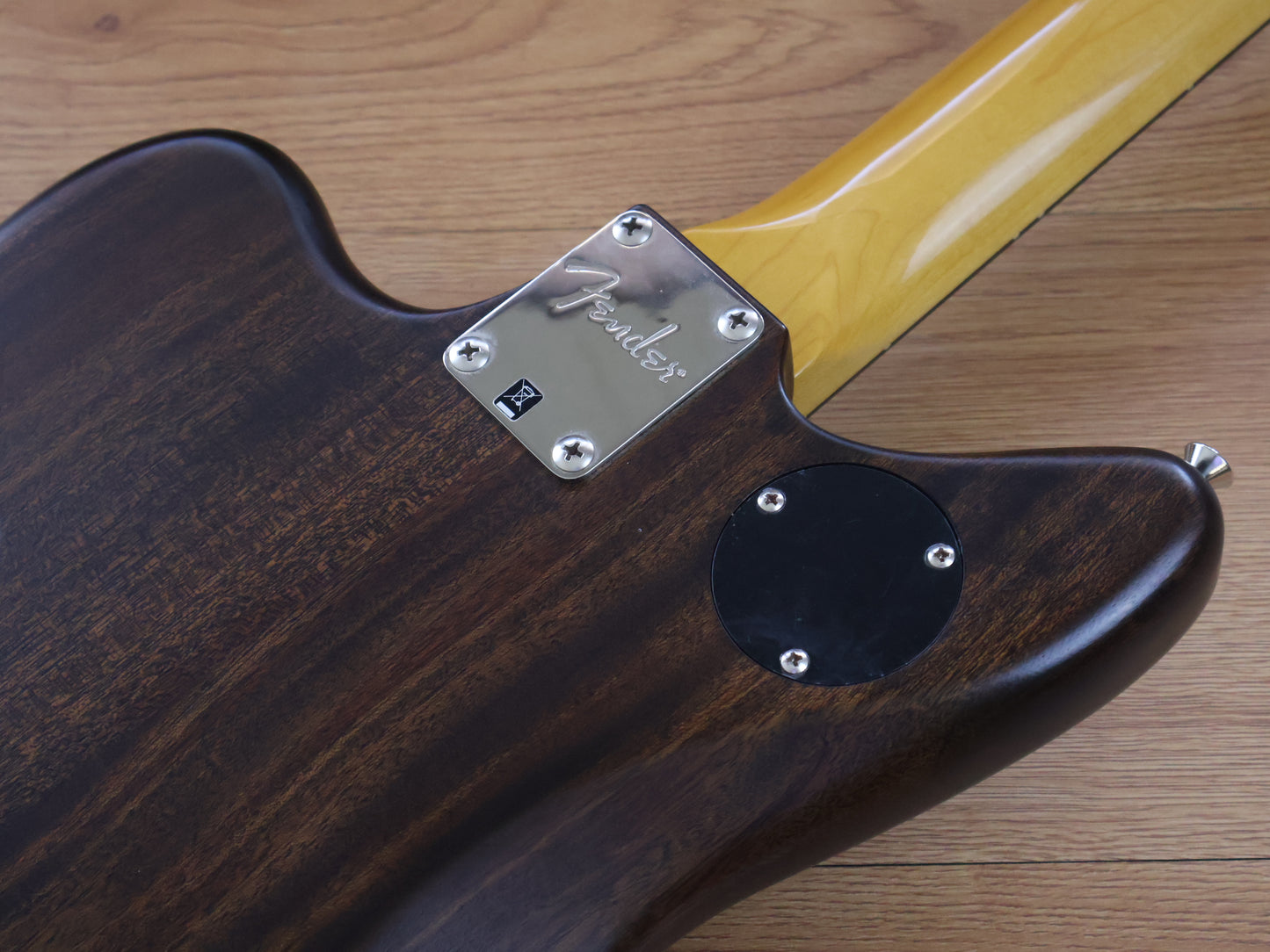 2011 Fender Modern Player Jaguar (Black Transparent)