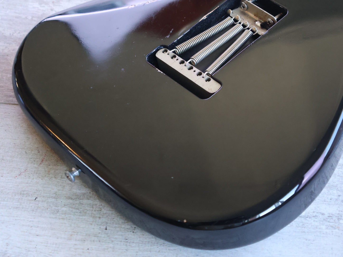 1993 Fender Japan STB-67L '67 Reissue Stratocaster Partso (Black)