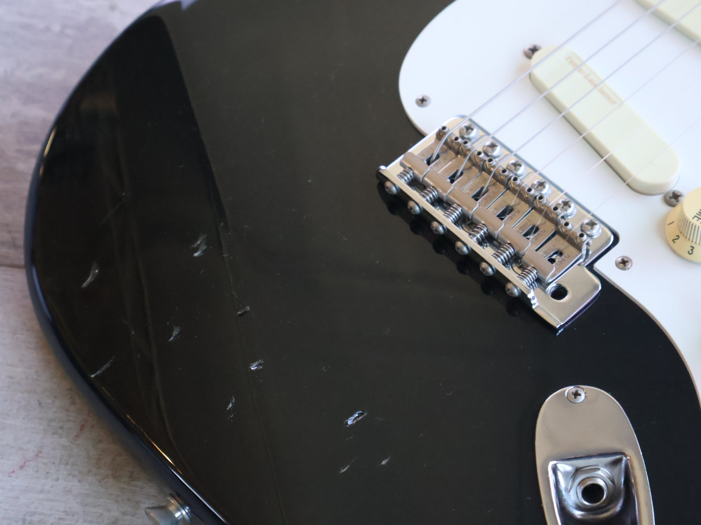 2002 Fender Japan ST54-95LS '54 Reissue Stratocaster w/Lace Sensors (Black)