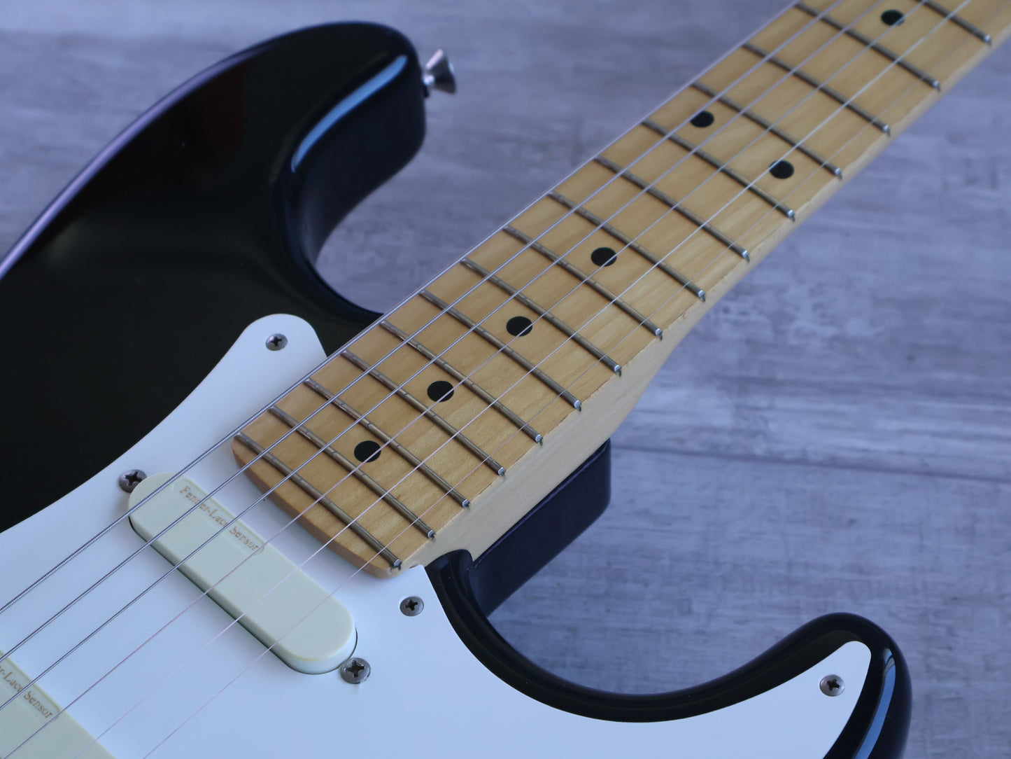 2002 Fender Japan ST54-95LS '54 Reissue Stratocaster w/Lace Sensors (Black)